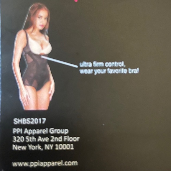 BRAND NEW, Superform Ultra Slimming Black Bodysuit. Extra Firm Control - Picture 3 of 10